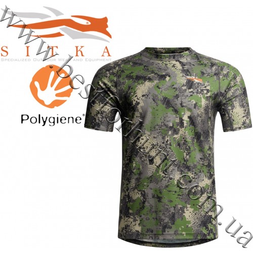 Футболка для полювання Sitka™ Gear Core Lightweight Crew Short Sleeve 10065-COV GORE™ OPTIFADE™ Concealment Cover