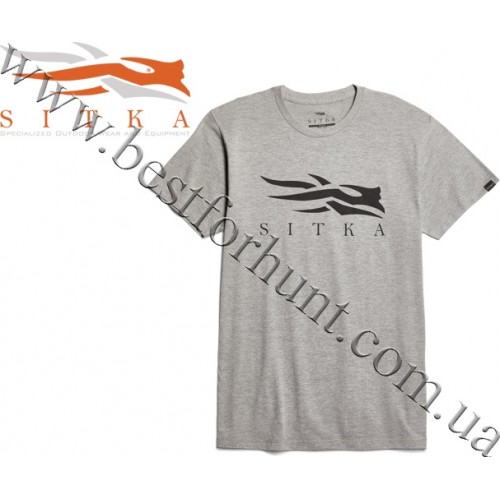 Sitka™ Gear Icon Short Sleeve Tee Shirt 20240-HG Heather Grey