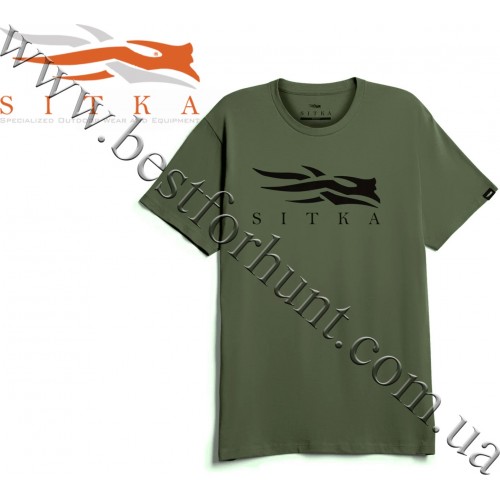 Sitka™ Gear Icon Short Sleeve Tee Shirt 600297-OLV Olive Green