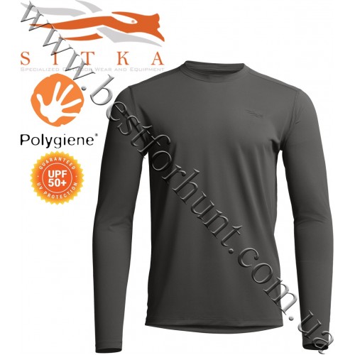 Футболка Sitka для полювання та риболовлі Sitka™ Gear Radiant LS Crew 600700-SH Shadow