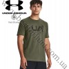 Under Armour® Antler Hunt Logo SS T-Shirt 1366014-391 Marine OD Green - Baroque Green