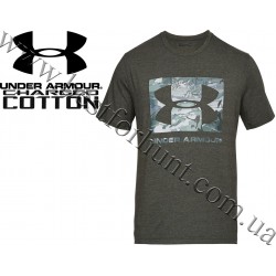 Under Armour® Camo Knockout Short Sleeve Hunting Graphic T-Shirt Artillery Green with Ridge Reaper Hydro® Camo