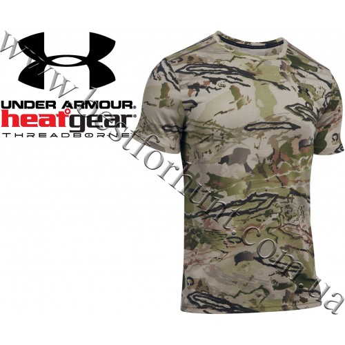 Under Armour® Threadborne™ Early Season T-Shirt Ridge Reaper Barren® Camo