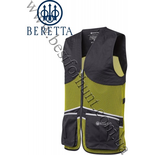 Beretta® Full Mesh Shooting Vest GT671 Ice Grey - Sulphur Spring