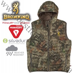 Browning® Packable PrimaLoft® Hooded Puffer Vest A-TACS TD-X Camo™