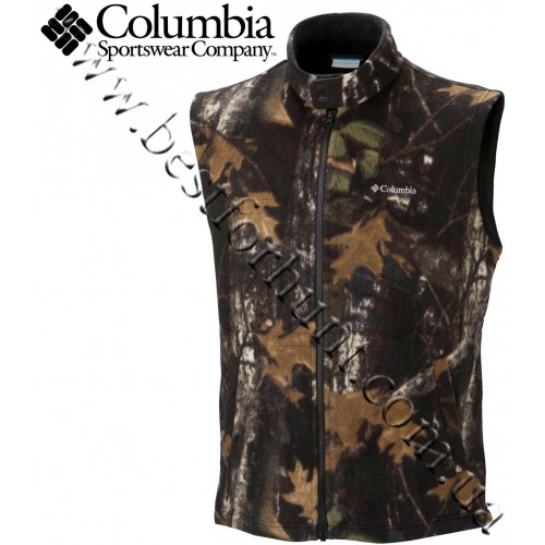Columbia® Lock and Load Fleece Vest Timberwolf Camo®