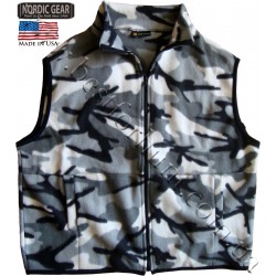 Nordic Gear® Fleece Vest Snow Camo