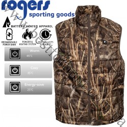 Rogers Sporting Goods® Puff-E Electric Heated Vest Realtree MAX-7®
