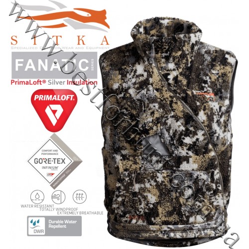 Sitka™ Gear Fanatic Vest 600543-EV GORE™ OPTIFADE™ Concealment Elevated II