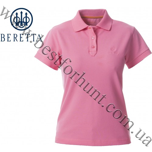 Beretta® Woman's Corporate Signature Polo MD98 Hot Pink
