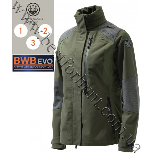 Beretta® Women's Extrelle EVO Active Jacket GD173 Green