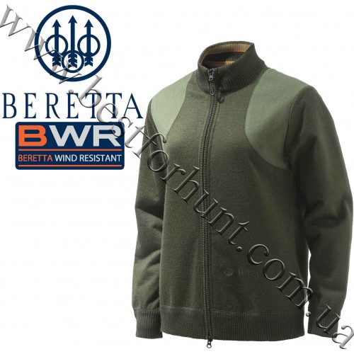 Beretta® Women's Honor Windstop Full-Zip Sweater PD441 Green