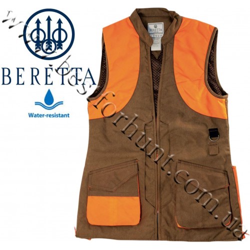 Beretta® Women's Wax Cotton Vest GDA2 Tobacco Blaze