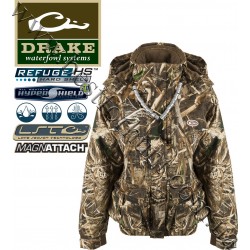 Drake® Waterfowl LST™ Ladies Eqwader™ 3-in-1 Plus 2 Wader Coat DW3700-015 Realtree MAX-5®