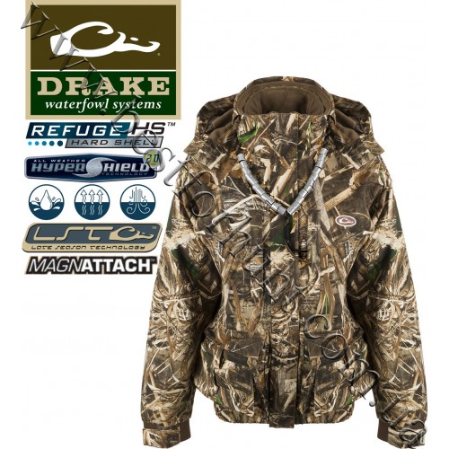 Drake® Waterfowl LST™ Ladies Eqwader™ 3-in-1 Plus 2 Wader Coat DW3700-015 Realtree MAX-5®