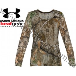 Under Armour® Women’s Threadborne™ Early Season Hunting Long Sleeve Shirt Realtree Edge™