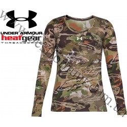 Under Armour® Women’s Threadborne™ Early Season Hunting Long Sleeve Shirt Ridge Reaper Forest® Camo