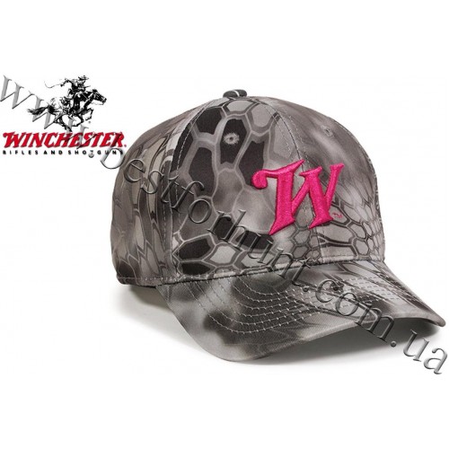 Winchester® Pink Logo Ladies Fit Hunting Cap Kryptek™ Raid™