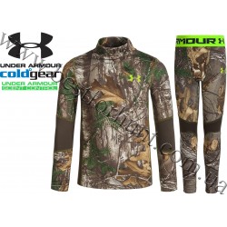 Under Armour® Boys ColdGear® Armour Layer Tevo Set Realtree Xtra®