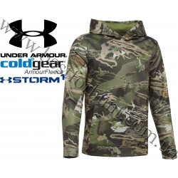 Under Armour® Boys ColdGear® Storm Hunting Hoodie Ridge Reaper Forest®