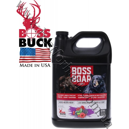 Boss Buck™ Boss Boar Wild Berry Liquid Attractant for Hogs and Bears and Deer