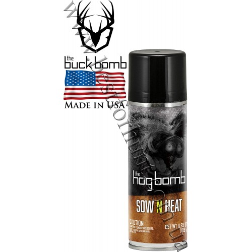 The Buck Bomb® The Hog Bomb Sow 'N Heat Aerosol Spray 6.65 oz.