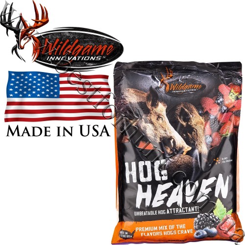 Wildgame Innovations™ Hog Heaven™ Hunting Premium Mix of the Flavors Hogs Crave Attractant Bait 5lb