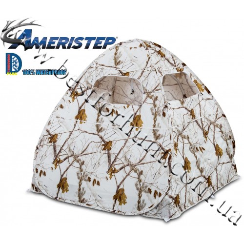 Ameristep® Gunner Predator Ground Blind Realtree AP® Snow