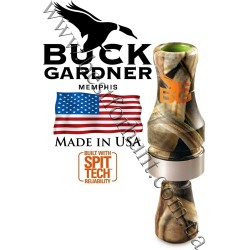Buck Gardner® Double Nasty Double Reed Poly Duck Call Mossy Oak® Shadow Grass® Blades™