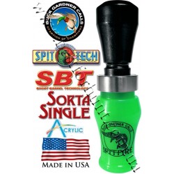 Buck Gardner Spitfire Duck Calls Green Pearl Black