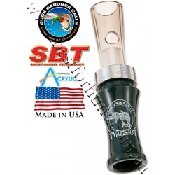Buck Gardner Two Shot Duck Call Mallard Green