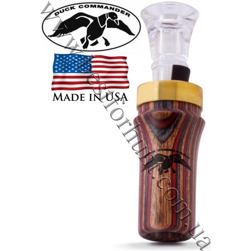 Duck Commander® 1972 Premium Series Diamond Wood Duck Call Natural