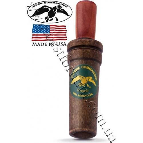 Duck Commander® Classic Commander™ Wood Double Reed Duck Call