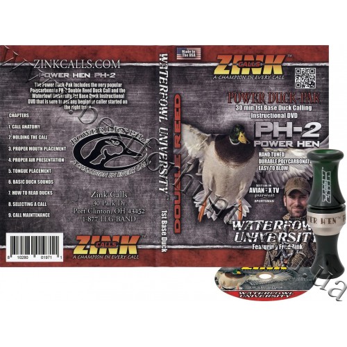 Zink™ Calls PH-2™ Polycarbonate Mallard Green Power Pak