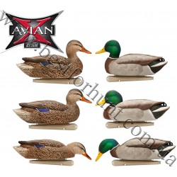 Avian-X® Topflight™ Fusion Floating Mallards Duck Decoys 6 Pack 8076