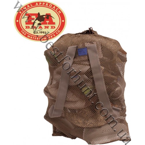 Final Approach® Last Pass Mesh Decoy Bag Brown