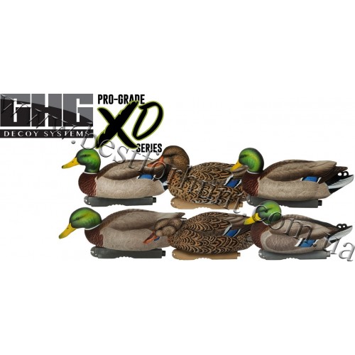 Greenhead Gear® Pro-Grade™ XD Series Mallards Harvester Duck Decoys 6 Pack 76118