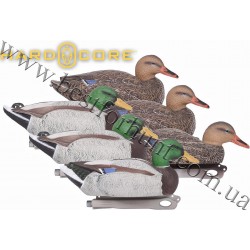 Hardcore® Rugged Series Standard Floating Mallard Decoys 6 Pack