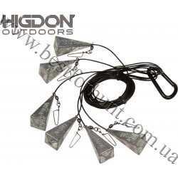 Higdon Outdoors® Battleship Rig 48” with 10 oz. Weight 6-Pack