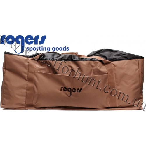 Rogers 12 Slot Deluxe Floating Duck Decoy Bag Field Brown