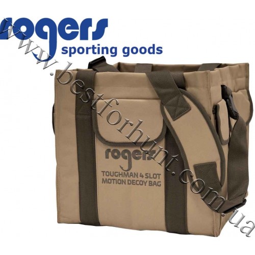 Rogers® 4 Slot Water Motion Decoy Bag Field Brown