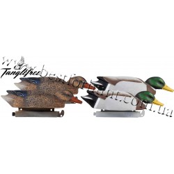 Tanglefree® Pro Series Mallard Skimmer Floater Decoys 4-Pack