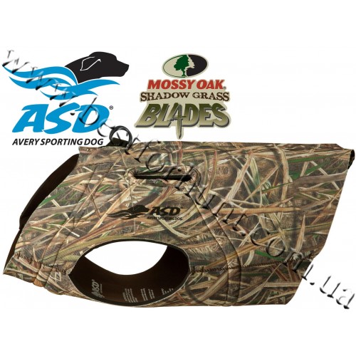 Avery Sporting Dog® Neoprene Boater's Parka Mossy Oak® Shadow Grass® Blades™