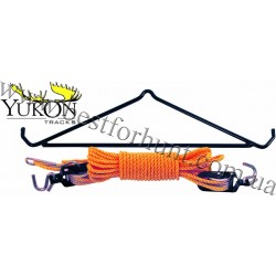 Yukon Tracks 4:1 Ratio System Game Gambrel with Hoist Combo