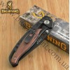 Browning® Cocobolo Wood Handle Frame-Lock Folding Hunting Knife 322069