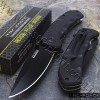 TAC-FORCE™ EDC Black Spring Assisted Tactical Pocket Knife TF-764BK