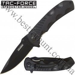 TAC-FORCE™ EDC Black Spring Assisted Tactical Pocket Knife TF-764BK