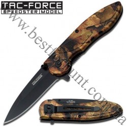 TAC-FORCE™ EDC Jungle Camo Spring Assisted Tactical Pocket Knife TF-463JC