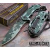 TAC-FORCE™ Speed Assisted Green and Black Digital Camo Tactical Pocket Knife TF-570GC