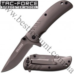 TAC-FORCE™ Titanium Coated Spring Assisted Tactical Pocket Knife TF-847